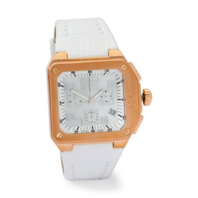 Breil Women's Logo Chrono Watch In Rose Gold Plate  &mdash; Alt Image 1