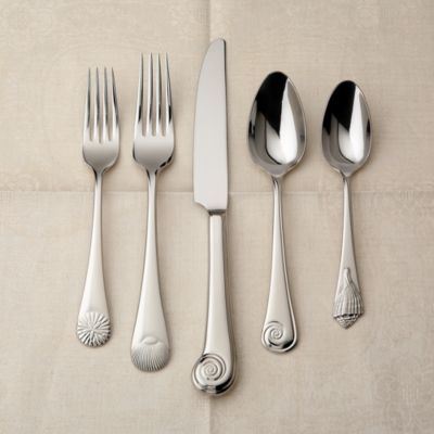Reed & Barton "Sea Shells" Stainless Flatware Set &mdash; Alt Image 2