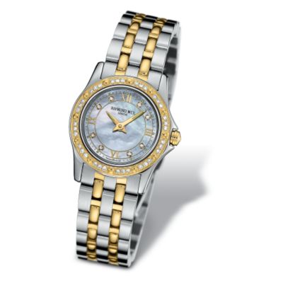 Raymond Weil Mini Tango Ladies' Diamond Bezel Watch With Diamond Markers &mdash; Alt Image 1