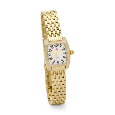 Michele Women's Urban Petite Watch In Gold Plate &mdash; Alt Image 1