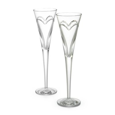 Waterford Crystal "Wishes Collection" Champagne Flutes &mdash; Alt Image 2