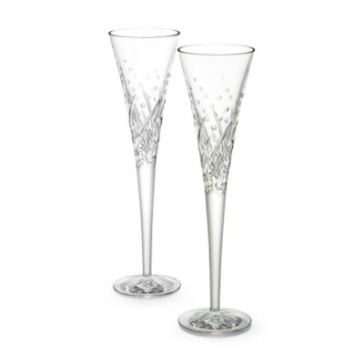 Waterford Crystal "Wishes Collection" Champagne Flutes &mdash; Alt Image 3