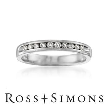 .25 ct. t.w. Diamond Wedding Ring In 14kt White Gold