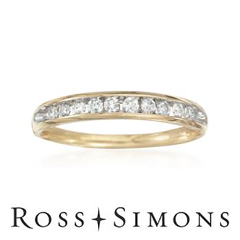 .25 ct. t.w. Diamond Wedding Ring In 14kt Yellow Gold