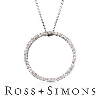 .65ct t.w. Diamond Circle Pendant Necklace In Gold. 16