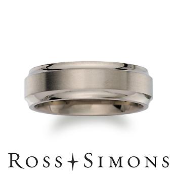 Men's 7mm Titanium Wedding Ring