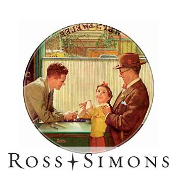 Norman Rockwell 2011 Society Heritage Plate - "The Jewelry Shop" 35th Edition