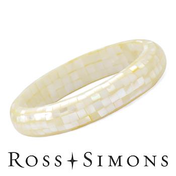 Mosaic Bracelet In Mother-Of-Pearl