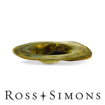 Aquamarine Glass Platter