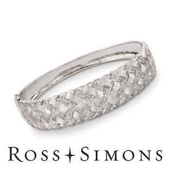 1.50 ct. t.w. Diamond Bracelet In 14kt White Gold. 8