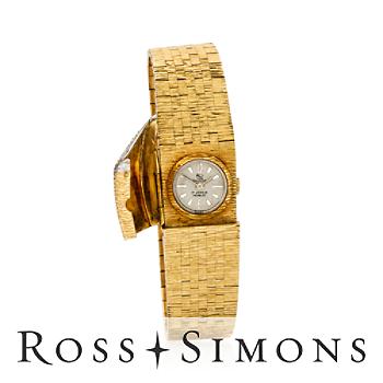 C. 1960 Vintage Daumier Women's .30ct t.w. Diamond Watch. 6.75