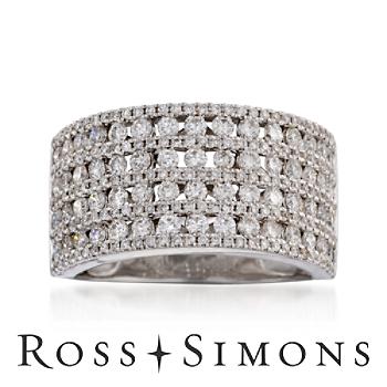 1.75 ct. t.w. Diamond Ring In 18kt White Gold
