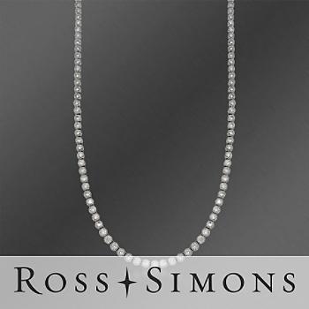 Kwiat 8.82ct t.w. Diamond Stardust Tennis Necklace In Gold