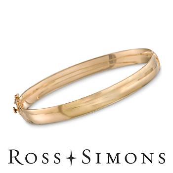 Vermeil Bangle Bracelet. 7
