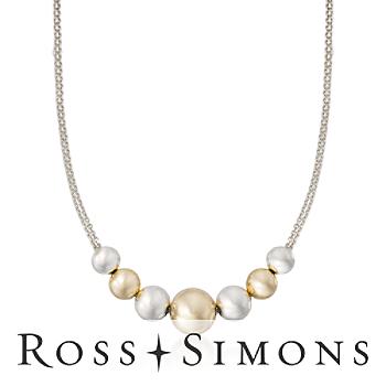 Two-Tone Bead Necklace
