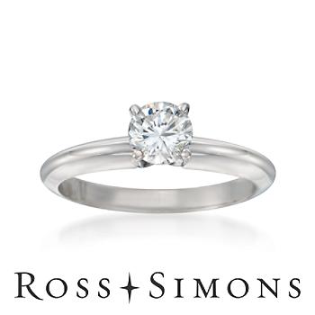 .60ct Certified Diamond Solitaire Engagement Ring In Gold. Size 5.75