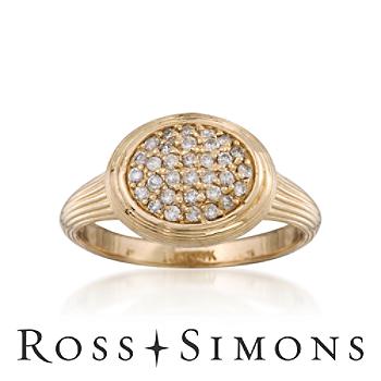 .25 ct. t.w. Diamond Ring In 14kt Yellow Gold