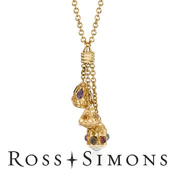 C. 1980 Vintage 32.60ct t.w. Amethyst, Tourmaline Necklace, Citrines. 22" vintage amethyst necklace