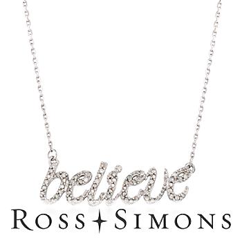 .25 ct. t.w. Diamond Believe Necklace In Sterling Silver