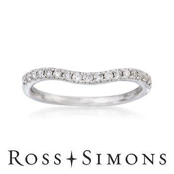 .20 ct. t.w. Diamond Wedding Ring In 14kt White Gold
