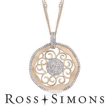 1.20 ct. t.w. Diamond Pendant Necklace In 14kt Yellow Gold. 18
