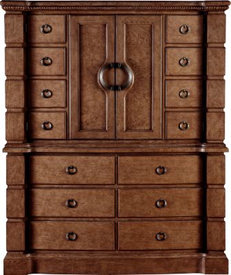 Palladian Media Armoire