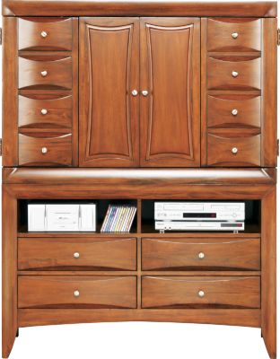 Valencia Light Media Armoire