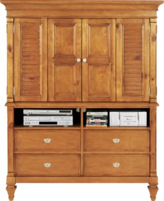 Belmar Pine Media Armoire