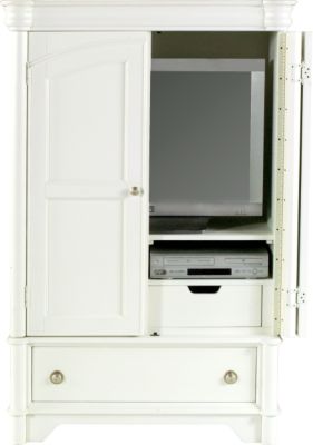 Oberon White Armoire