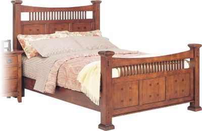 Cama Mansion, tamaño King, de 3 Piezas