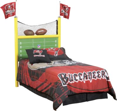 NFL Buccaneers Goal Post Twin Bed