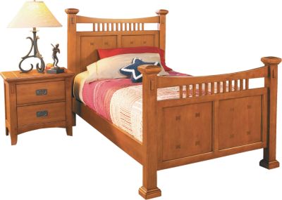 Mission Full Panel Bed
