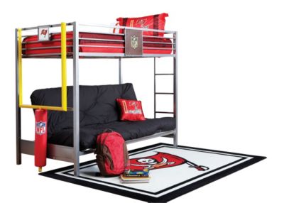 NFL Buccaneers Redzone Twin/Futon Loft Bed