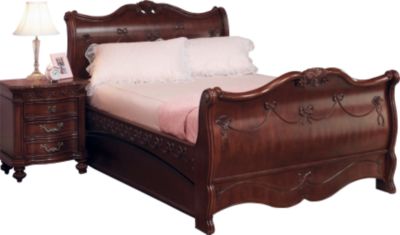 Disney Princess Cherry Full Sleigh Bed