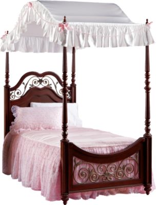 Disney Princess Cherry Twin Canopy Bed