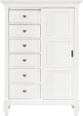 Belmar White Gentleman's Chest