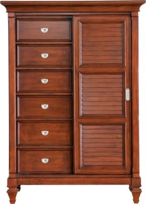 Belmar Dark Pine Gentleman's Chest