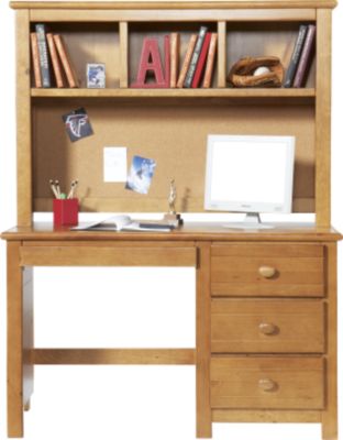 Creekside Taffy 2 Pc Computer Desk and Hutch