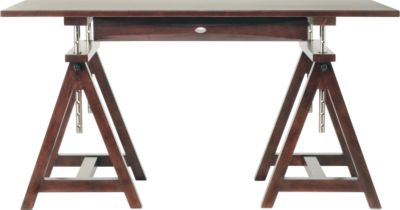 Ivy League Cherry Adjustable Desk