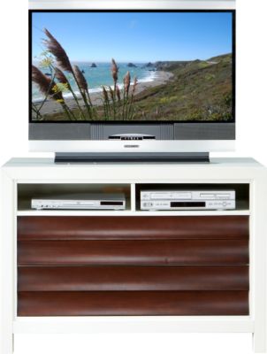 Newhart Two Tone Entertainment Console