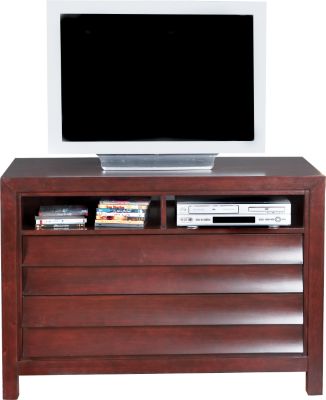 Newhart Dark Chocolate Entertainment Console