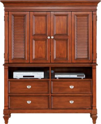 Belmar Dark Pine 2 Pc Media Chest