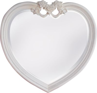 Disney Princess White Heart Mirror