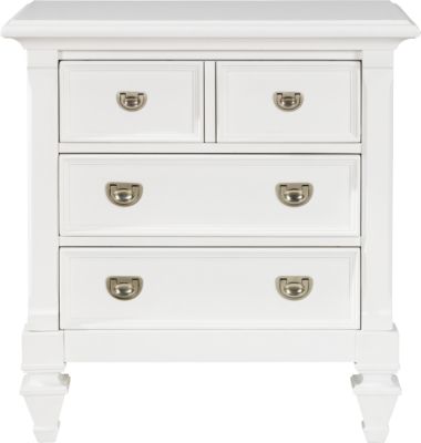 Belmar White Nightstand