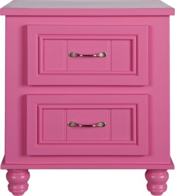 Cottage Colors Raspberry Nightstand
