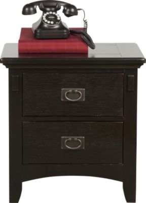 Mission Black Nightstand