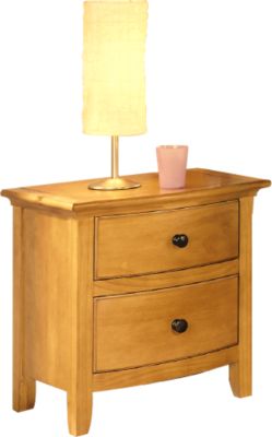 Santa Cruz Light Pine Nightstand