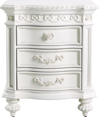 Disney Princess White Nightstand