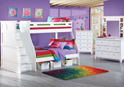Belmar Twin/Full Step Bunk Bedroom 