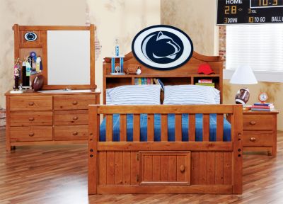 Penn State University Creekside Full Captain's Bedroom 